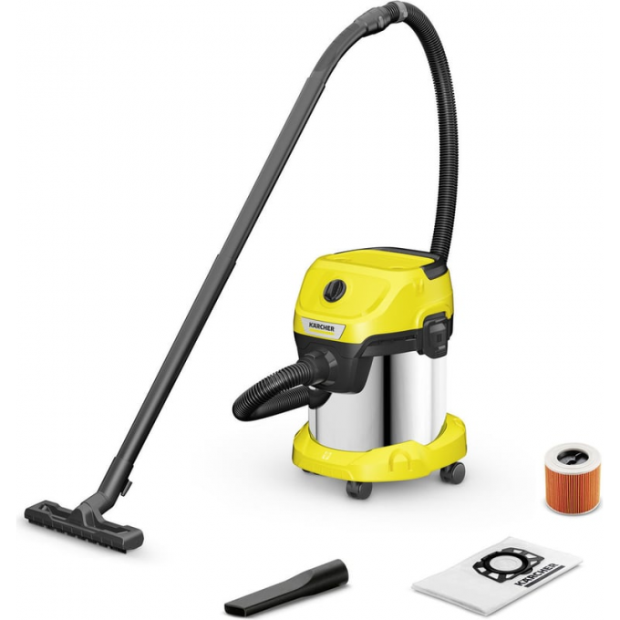 Хозяйственный пылесос KARCHER WD 3 S V-15/4/20 .0 1.628-138 Хозяйственный пылесос KARCHER WD 3 S V-15/4/20 .0 1.628-138